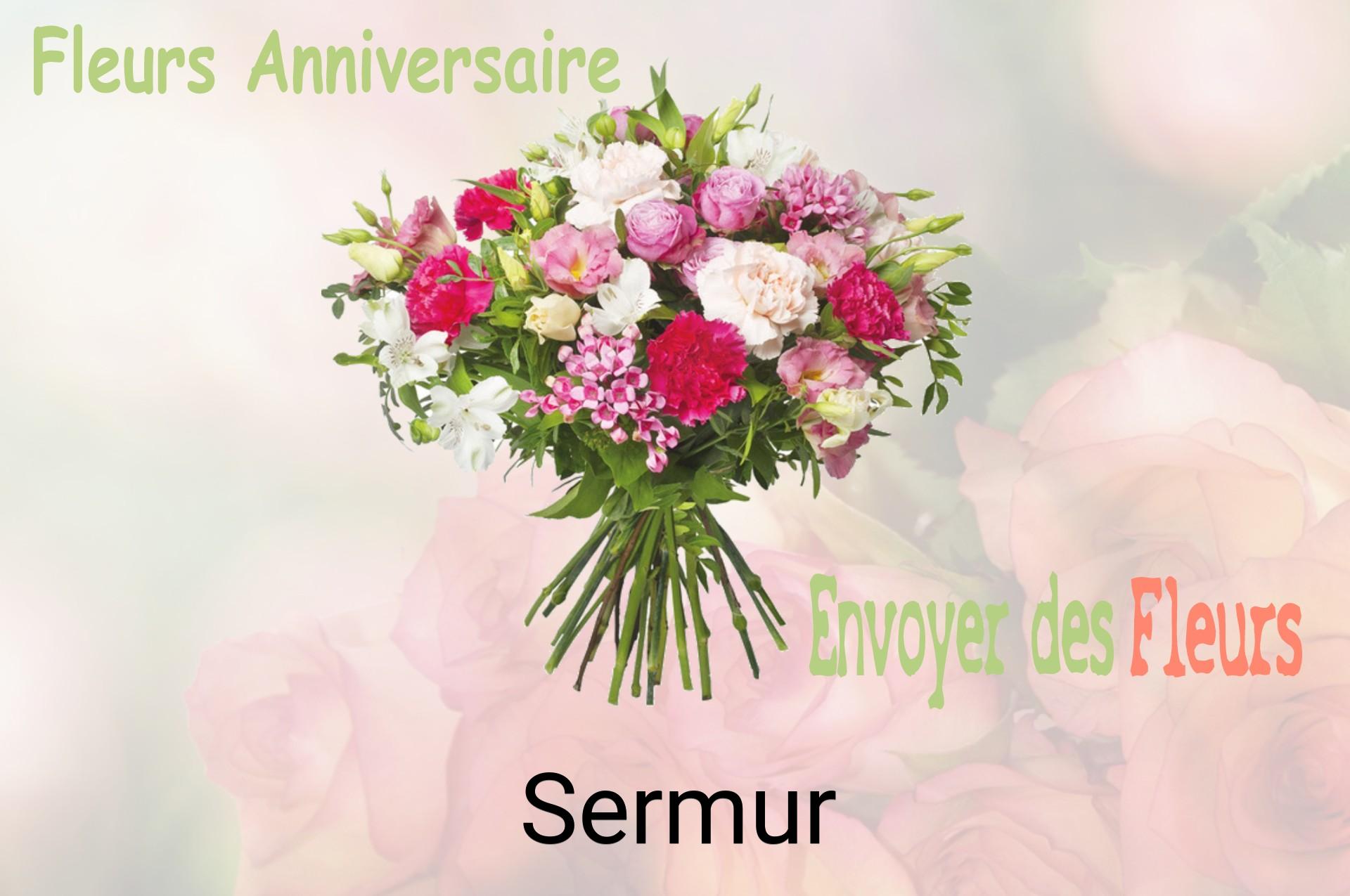 Bouquet de fleurs d’anniversaire livré à Sermur